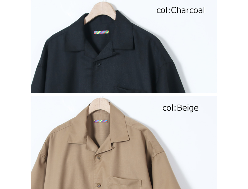 is-ness(�����ͥ�) Open Shirt