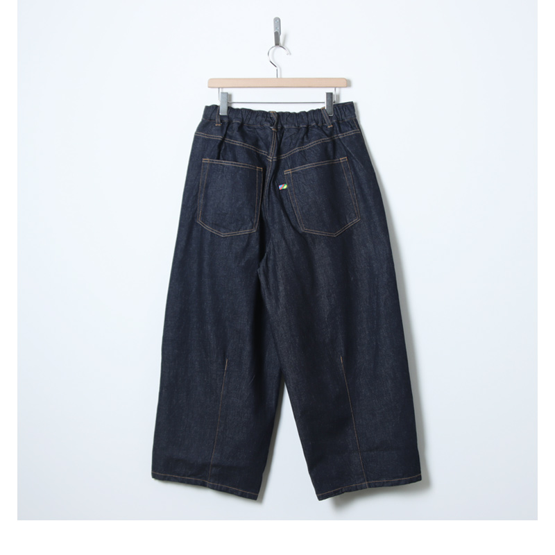 is-ness(�����ͥ�) 5-Pocket Balloon Pants (Enzyme Wash)