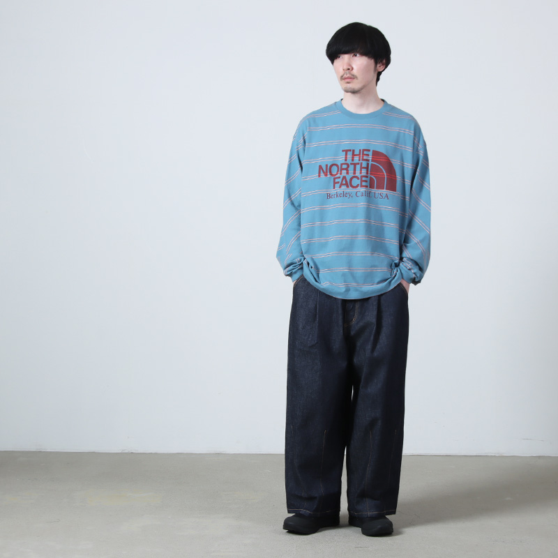 is-ness(�����ͥ�) 5-Pocket Balloon Pants (Enzyme Wash)