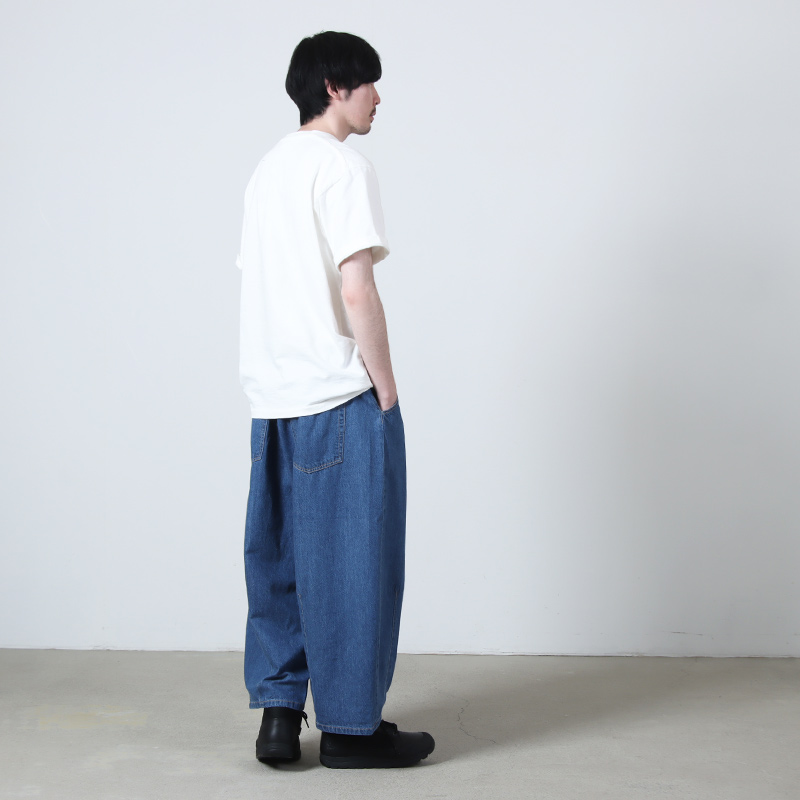 is-ness(�����ͥ�) 5-Pocket Balloon Pants (Enzyme Wash)