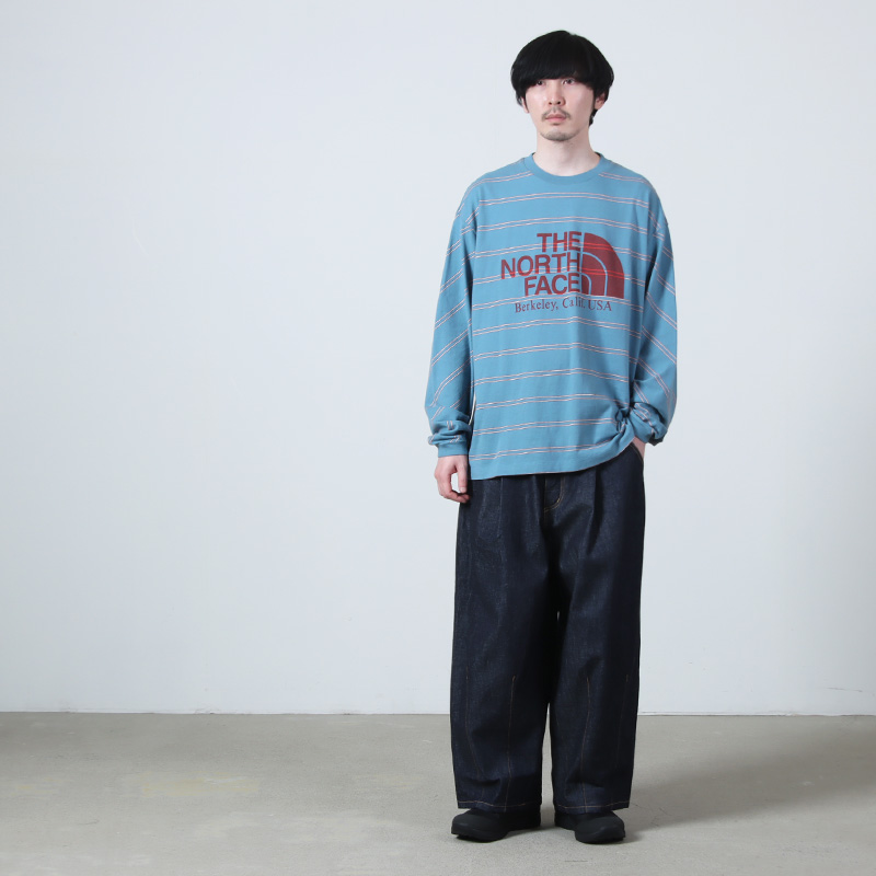 is-ness(�����ͥ�) 5-Pocket Balloon Pants (Enzyme Wash)