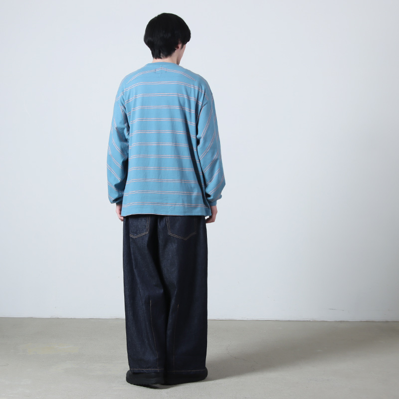 is-ness(�����ͥ�) 5-Pocket Balloon Pants (Enzyme Wash)