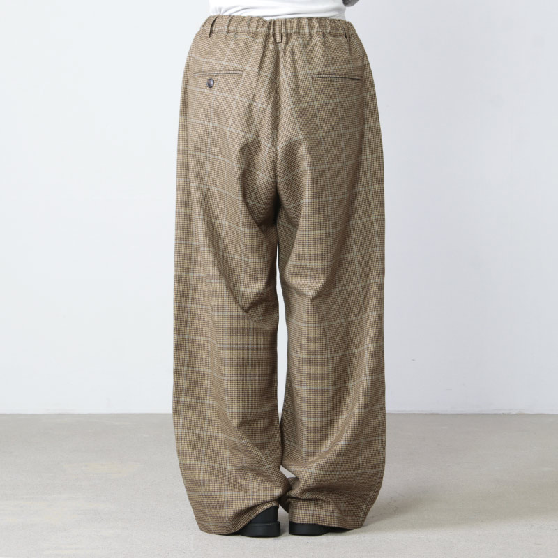 IS-NESS  WIDE EASY TAPERED PANTS