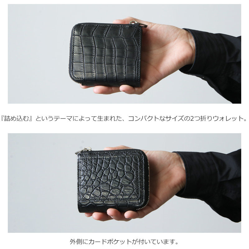 ITTI イッチ CRISTY VERY COMPACT WLT.5 /CROCO / クリスティー