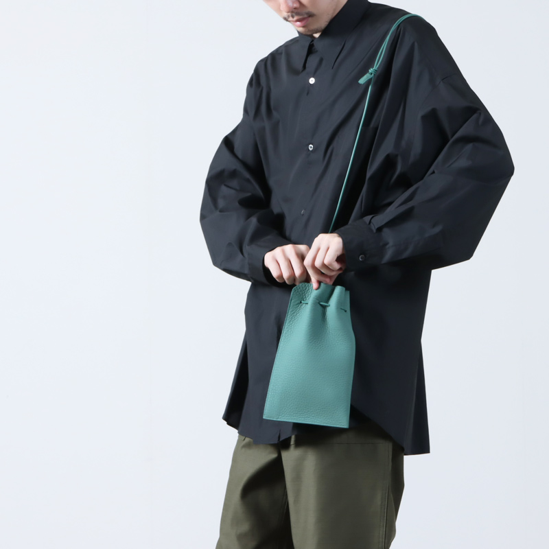 ITTI(���å�) HERRIE KINCHAKU POUCH - PM / DIPLO SKY
