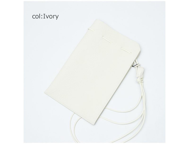 ITTI(���å�) HERRIE KINCHAKU POUCH - PM / DIPLO SKY