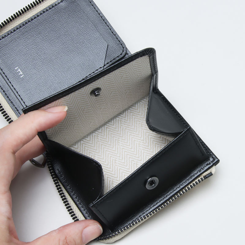 ITTI(���å�) CRISTY VERY COMPACT WLT.5 / GOLD MOLURUS