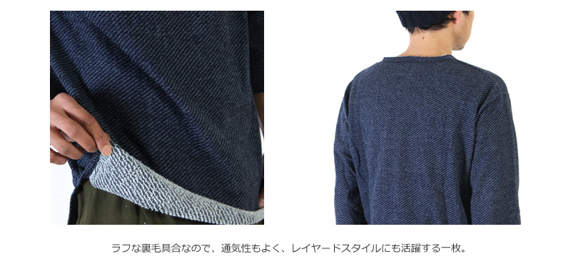 Jackman(åޥ) 4/5 Sleeved Sweat Shirt
