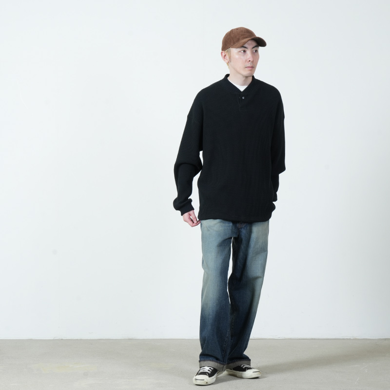 Jackman(����å��ޥ�) Waffle GJ neck