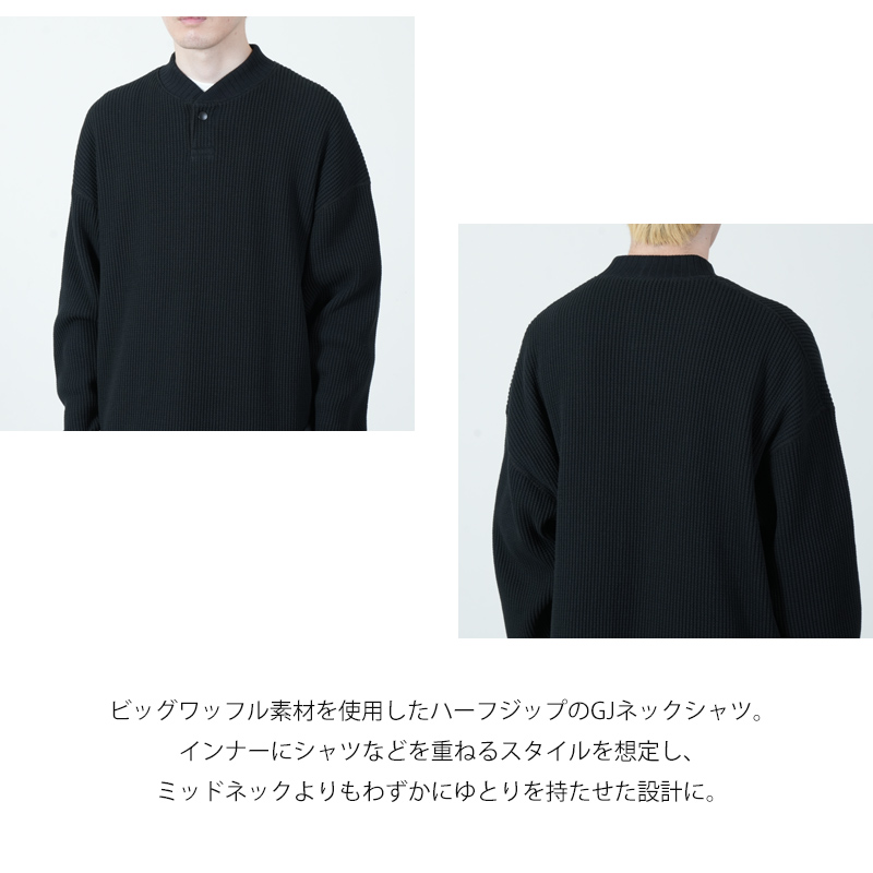 Jackman(����å��ޥ�) Waffle GJ neck