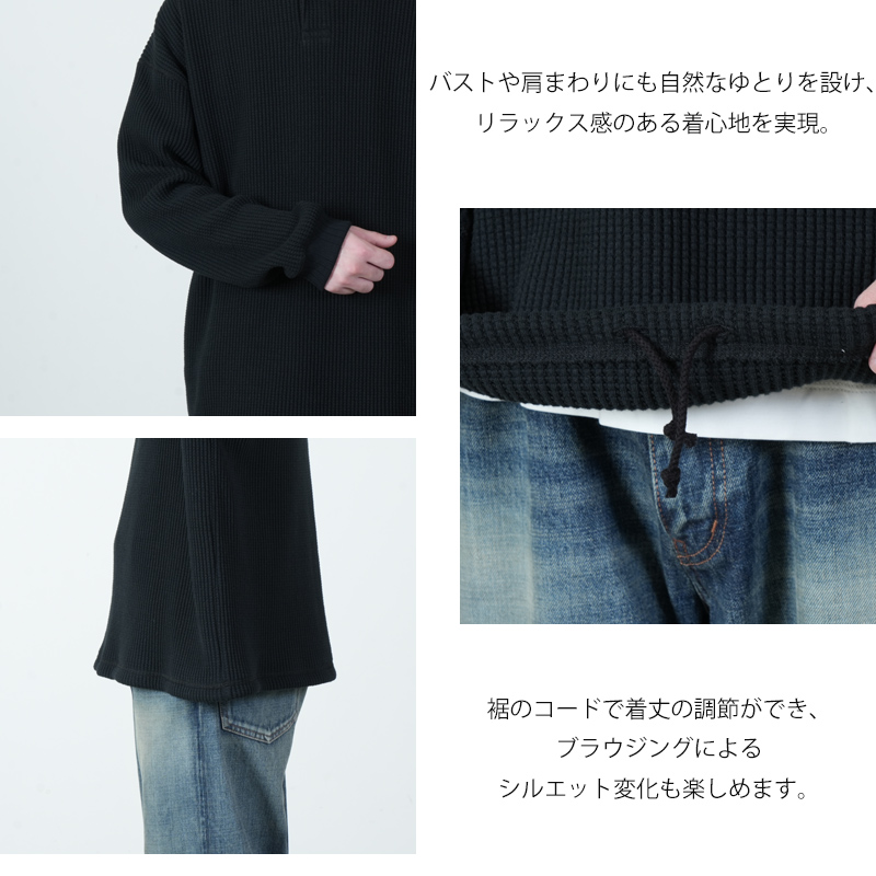 Jackman(����å��ޥ�) Waffle GJ neck
