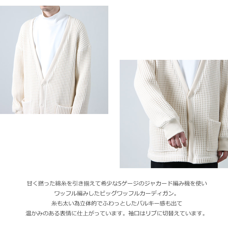 Jackman(åޥ) Waffle Cardigan