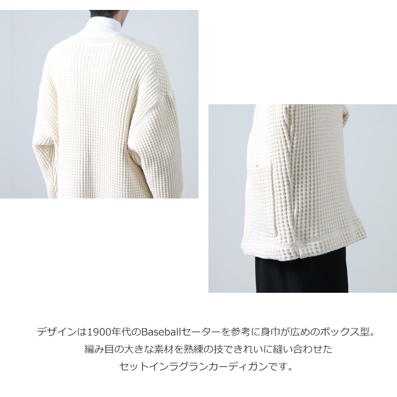 Jackman(åޥ) Waffle Cardigan