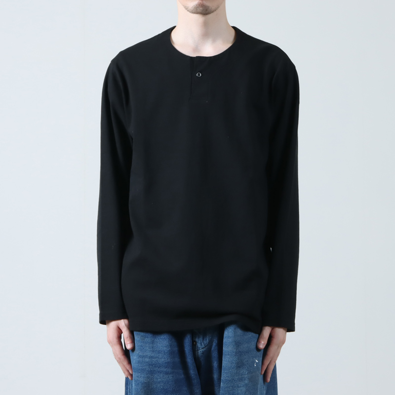 Jackman(åޥ) L/S Henleyneck T-Shirt