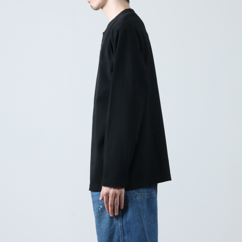 Jackman(åޥ) L/S Henleyneck T-Shirt