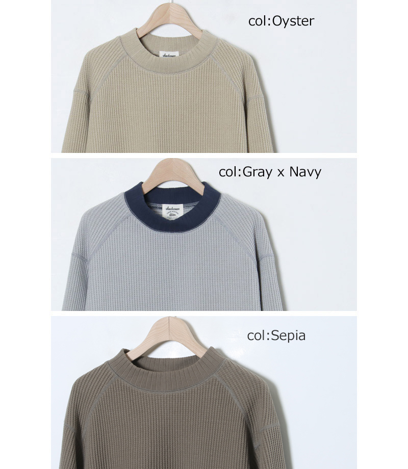 Jackman(åޥ) Waffle Midneck