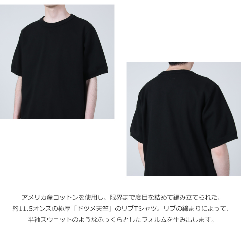 Jackman(����å��ޥ�) Dotsume Rib T-shirt