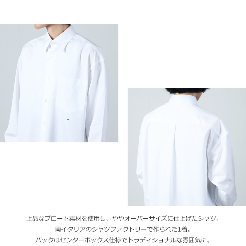 J.B. ATTIRE(ӡ) Paris white shirts