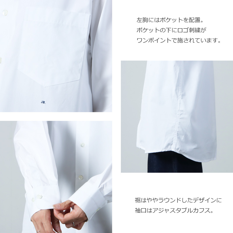 J.B. ATTIRE(ӡ) Paris white shirts