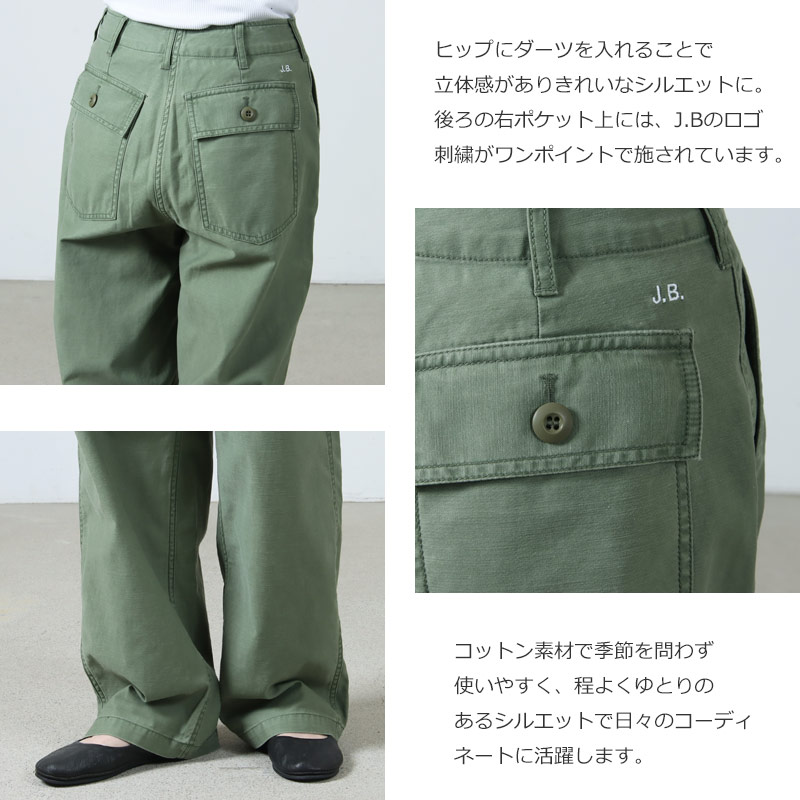 J.B. ATTIRE(ӡ) LOS ANGELES BAKER PANTS