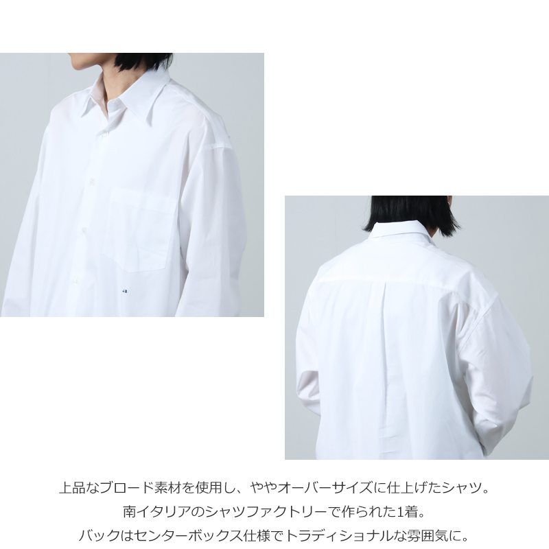 J.B. ATTIRE(ӡ) PARIS WHITE SHIRT