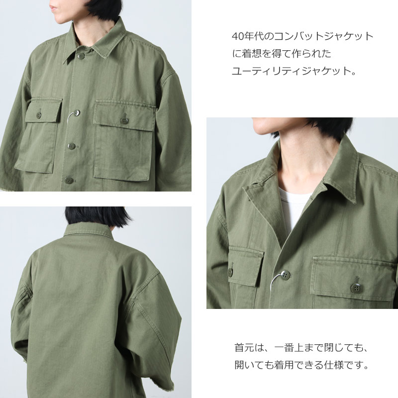 J.B. ATTIRE(ӡ) PARIS UTILITY JACKET