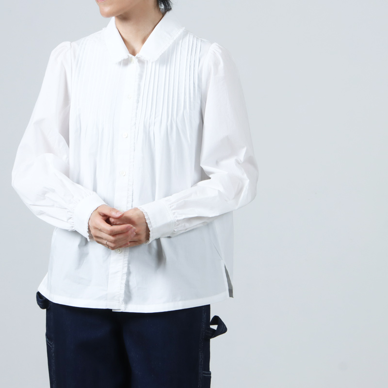 J.B. ATTIRE(ӡ) MONTPARNASSE RUFFLE BLOUSE
