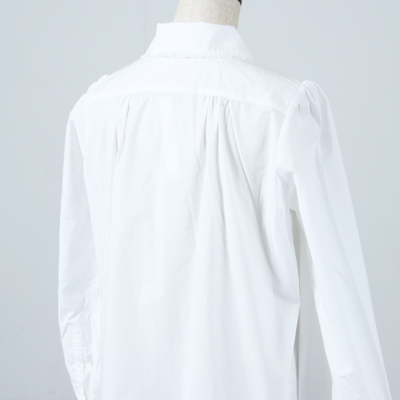 J.B. ATTIRE(ӡ) MONTPARNASSE RUFFLE BLOUSE