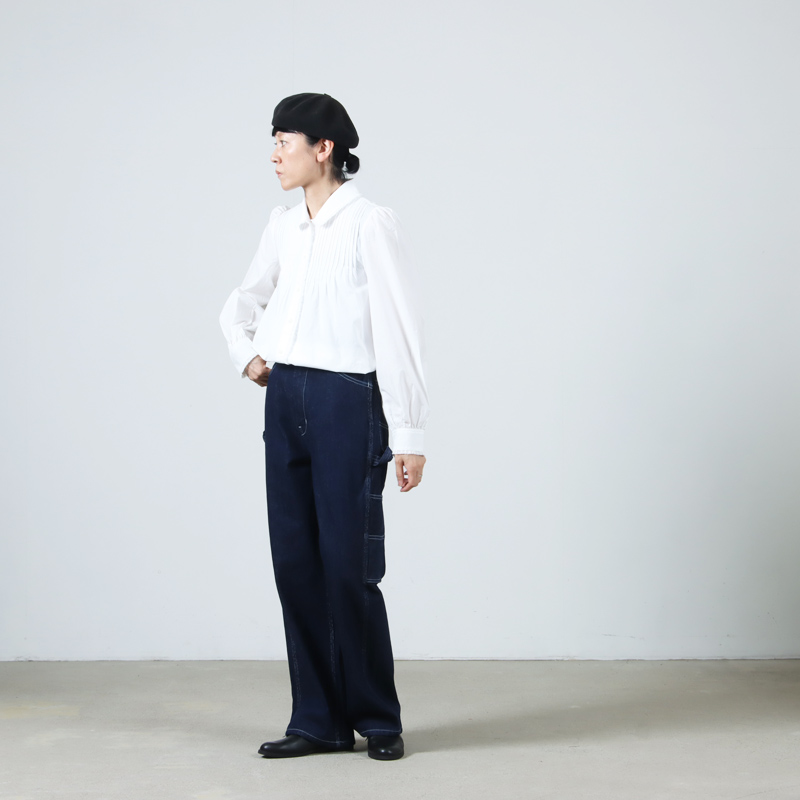 J.B. ATTIRE(ӡ) MONTPARNASSE RUFFLE BLOUSE