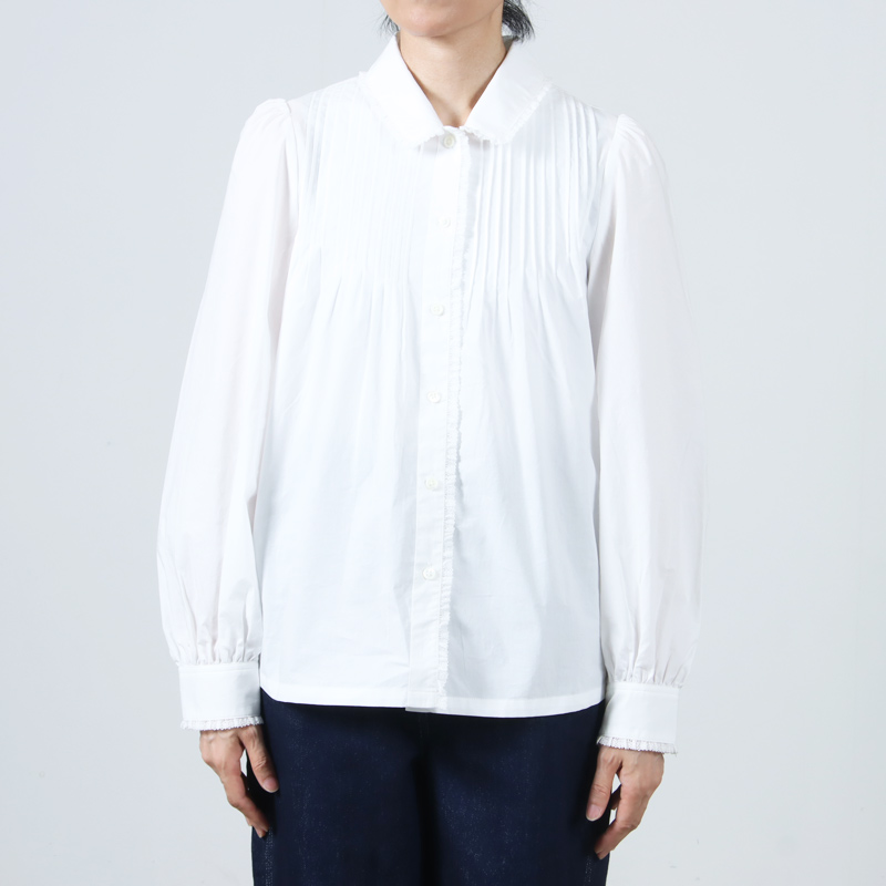 J.B. ATTIRE(ӡ) MONTPARNASSE RUFFLE BLOUSE