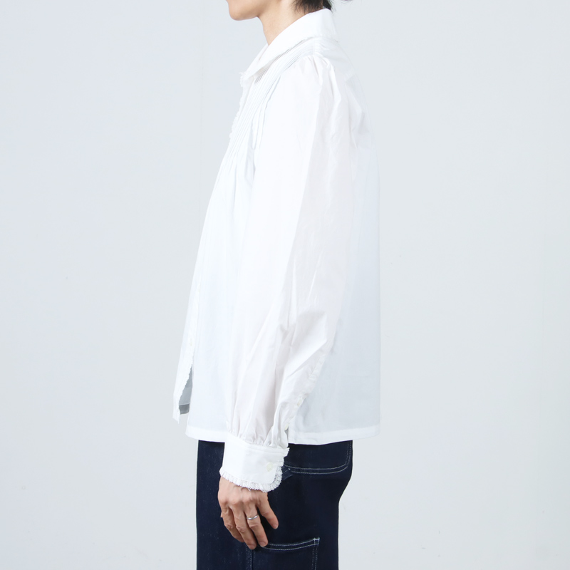 J.B. ATTIRE(ӡ) MONTPARNASSE RUFFLE BLOUSE