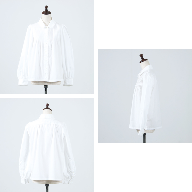 J.B. ATTIRE(ӡ) MONTPARNASSE RUFFLE BLOUSE