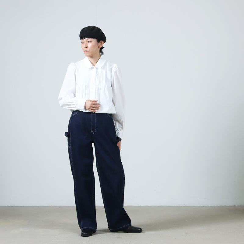 J.B. ATTIRE(ӡ) MONTPARNASSE RUFFLE BLOUSE