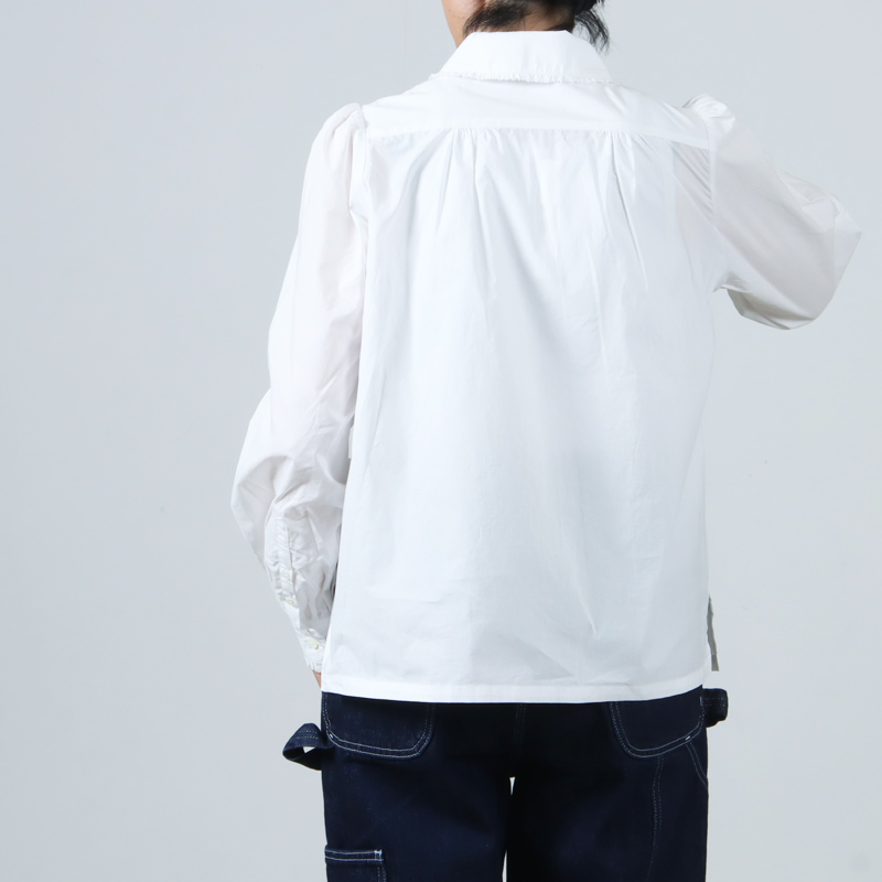 J.B. ATTIRE(ӡ) MONTPARNASSE RUFFLE BLOUSE