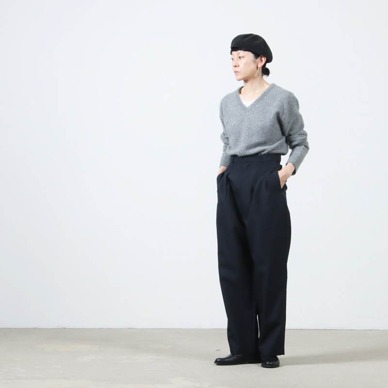 J.B. ATTIRE(ӡ) RIVE GAUCHE HIGH WAIST TROUSER