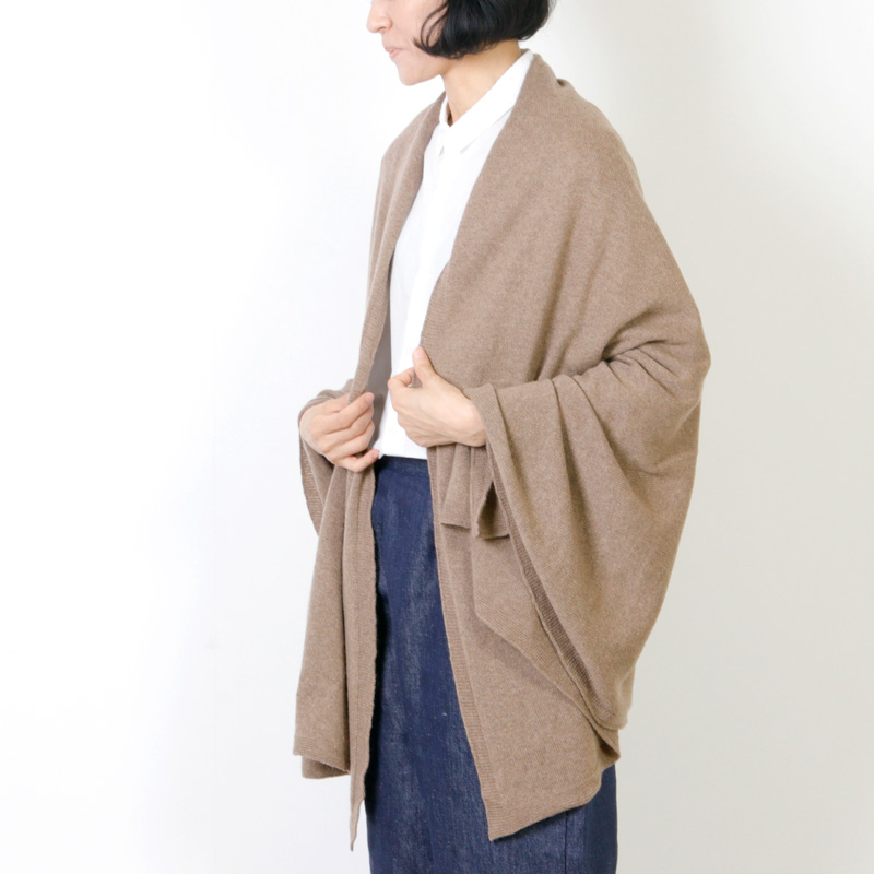 Johnstons ジョンストンズ cashmere knitted stole / カシミヤニット