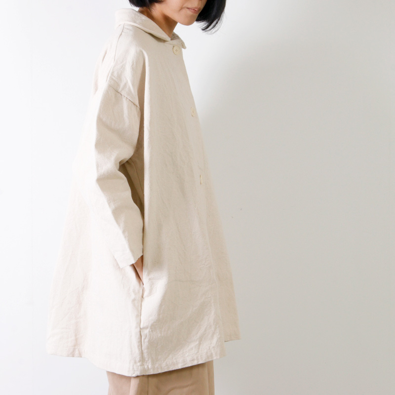 jujudhau (ズーズーダウ) TUCK COAT / タック コート