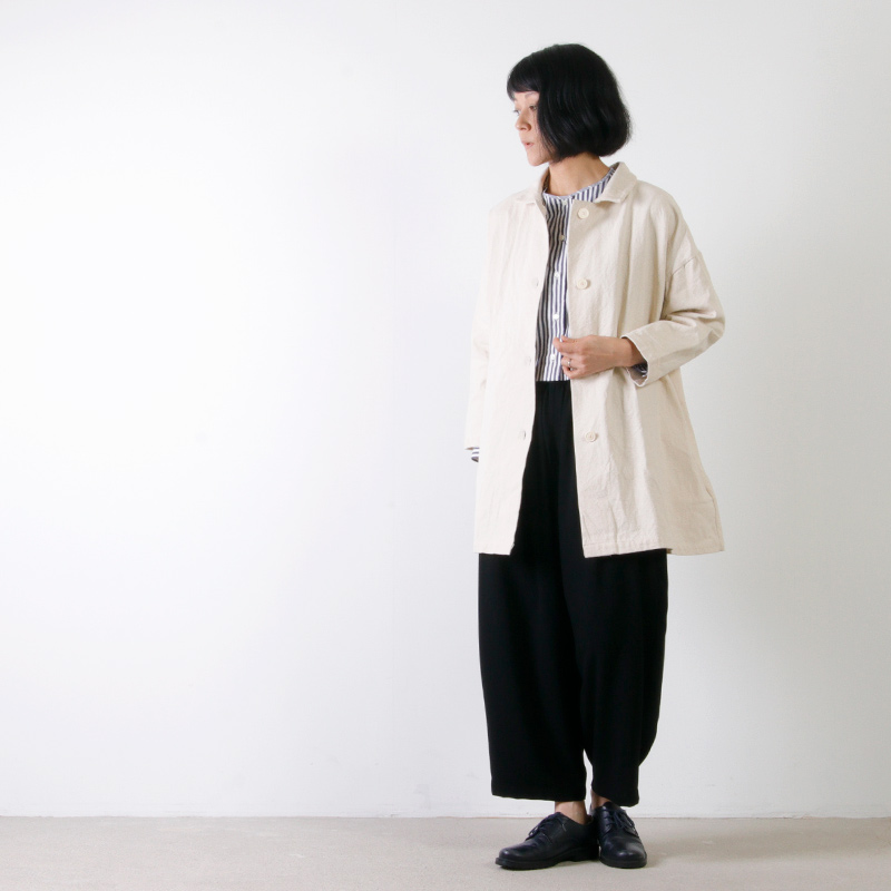 jujudhau (ズーズーダウ) TUCK COAT / タック コート