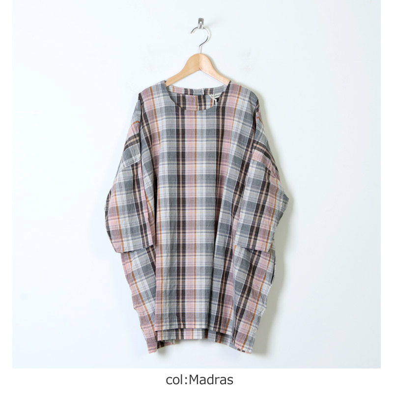 jujudhau (ズーズーダウ) SMALL NECK SHIRTS / スモールネックシャツ