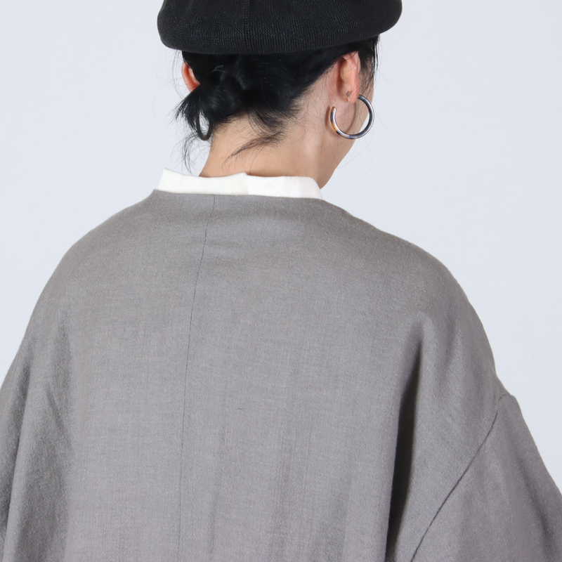 jujudhau() ROUND NECK COAT