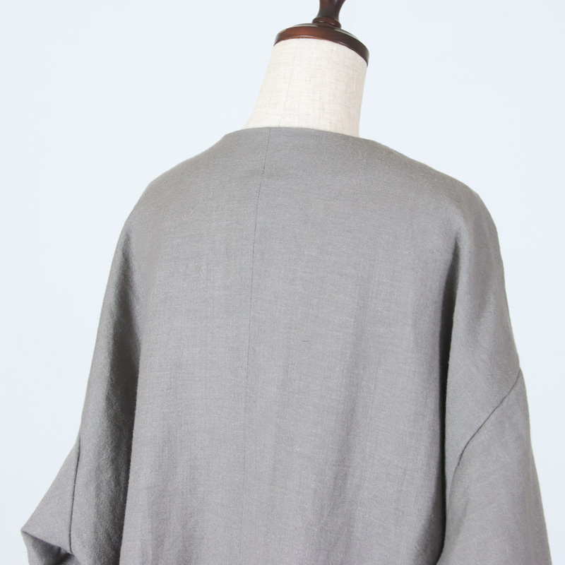 jujudhau() ROUND NECK COAT