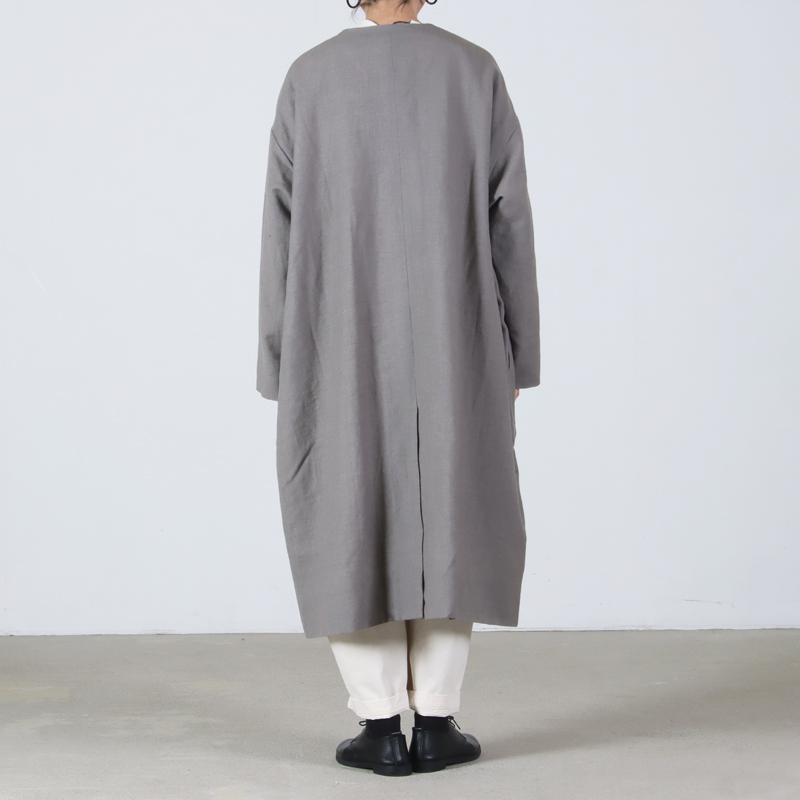 jujudhau() ROUND NECK COAT