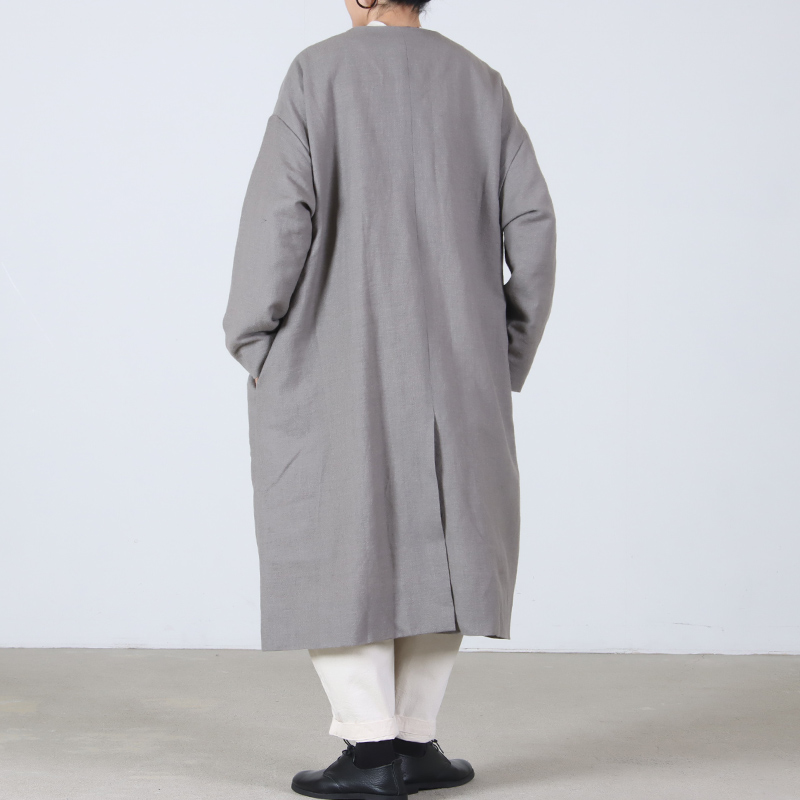 jujudhau() ROUND NECK COAT