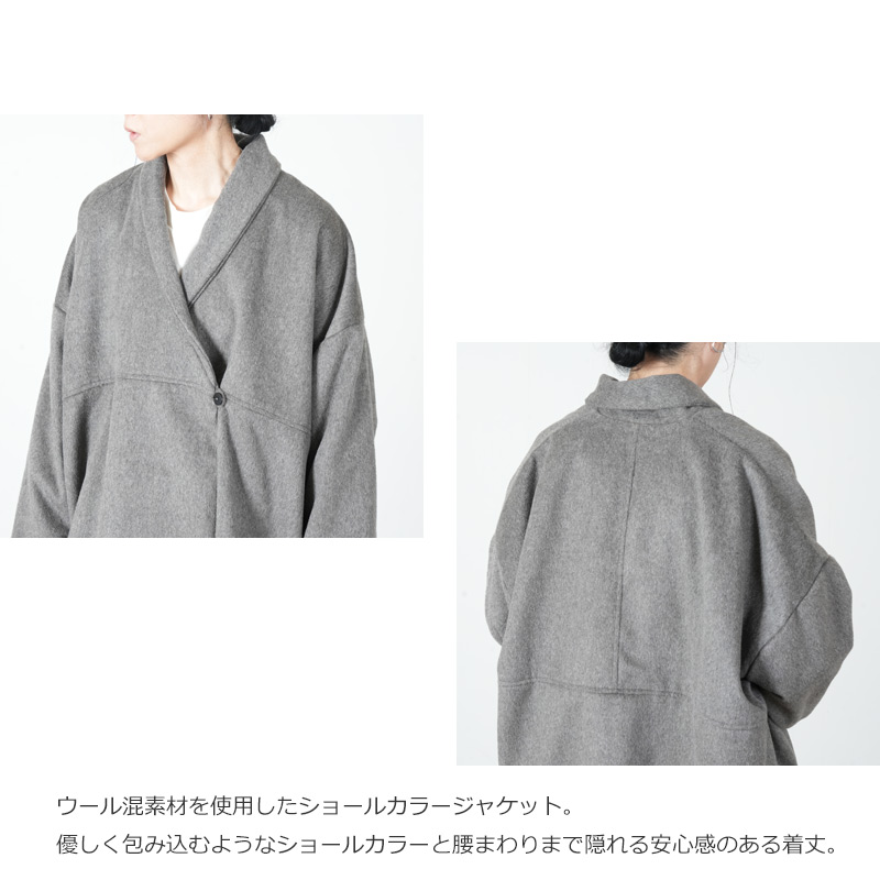 jujudhau(������������) SHAWL COLLAR JACKET