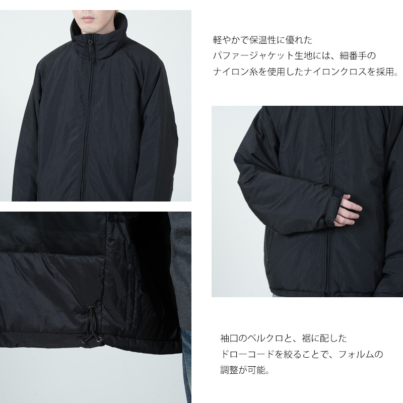 KAPTAIN SUNSHINE(����ץƥ󥵥󥷥㥤��) Shrink Nylon Puffer Jacket