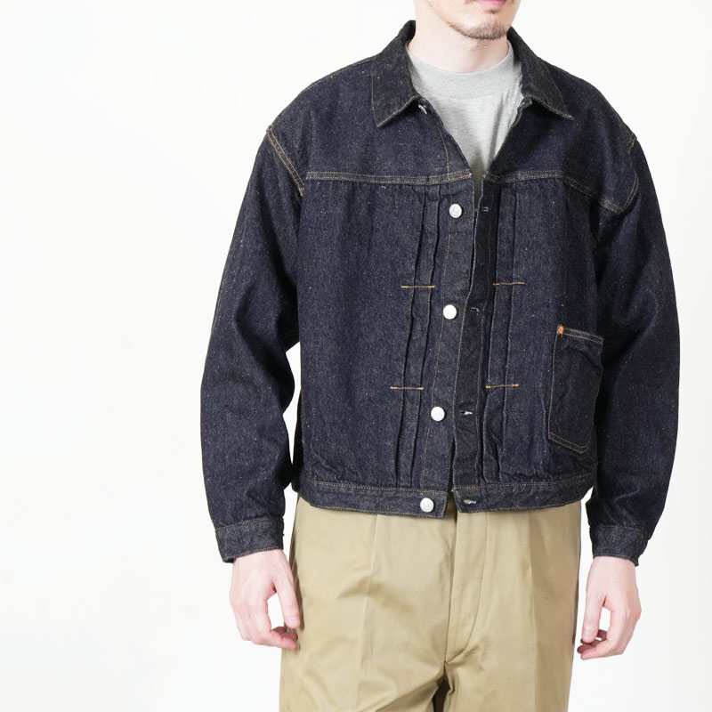 KAPTAIN SUNSHINE(����ץƥ󥵥󥷥㥤��) Denim Tracker 1P Jacket