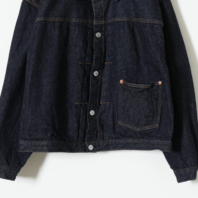 KAPTAIN SUNSHINE(����ץƥ󥵥󥷥㥤��) Denim Tracker 1P Jacket
