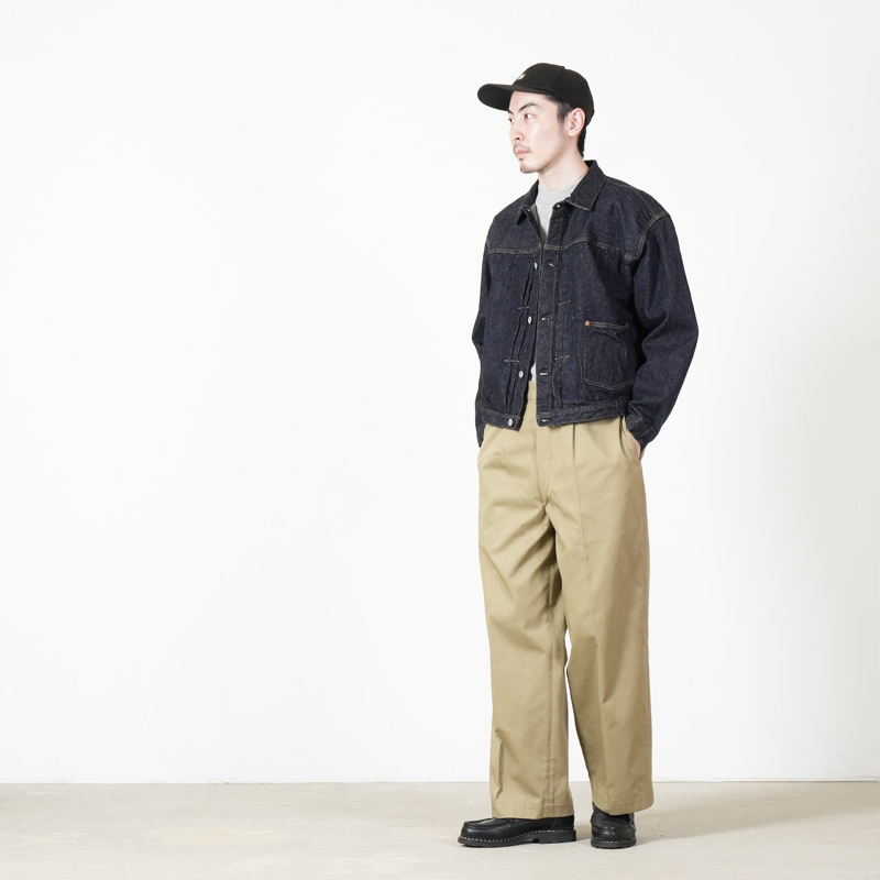 KAPTAIN SUNSHINE(����ץƥ󥵥󥷥㥤��) Denim Tracker 1P Jacket