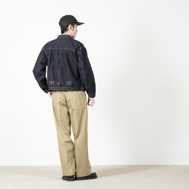 KAPTAIN SUNSHINE(����ץƥ󥵥󥷥㥤��) Denim Tracker 1P Jacket
