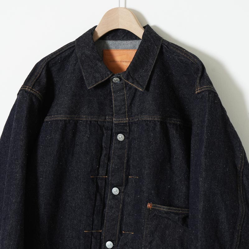 KAPTAIN SUNSHINE(����ץƥ󥵥󥷥㥤��) Denim Tracker 1P Jacket